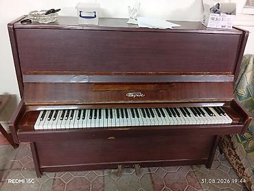 Клавишные инструменты: Upright pianino – “Терек” (Terek) markası - Korpus: tünd qəhvəyi — 1