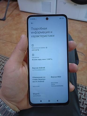 redmi note 12: Redmi, Redmi 12, Б/у, 128 ГБ, цвет - Серебристый, 2 SIM — 3