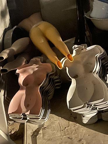 Manekenlər: Qadın, Plastik, plastmas — 1