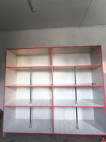 Стеллаж-витрина из ЛДСП для магазина/офиса - Конструкция at lalafo.kg Стеллаж-витрина из ЛДСП для магазина/офиса - Конструкция