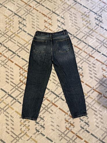 Cinslər: Qadınlar üçün klassik qara-mavi jeans şalvar M ölçü - Kəsim: yüngül — 2