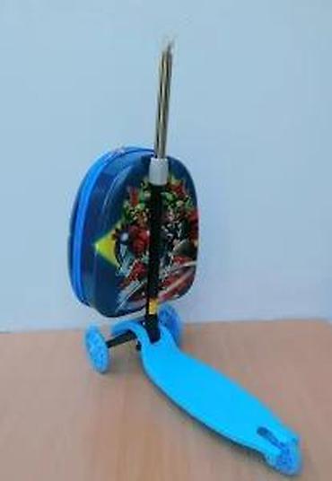 Trotineti, skejtbordovi i hoverbordovi: Dečiji trotinet sa integrisanim koferom, idealan za putovanja ili — 22