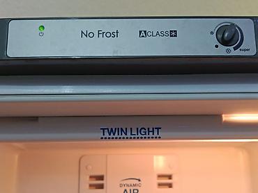 бегущая строка бу: Холодильник Indesit, Б/у, Двухкамерный, No frost, 60 * 185 * 60 — 5