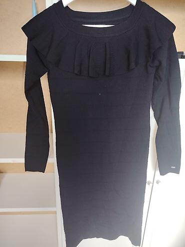 Haljine: Crna pletena haljina MARX, veličina M. * dužina 96cm *poobim kukova — 4