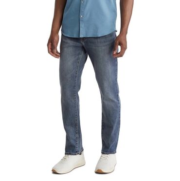 джинсы классические мужские: Джинсы S (EU 36), M (EU 38), L (EU 40), цвет - Синий