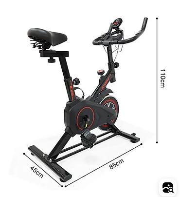 kugoo max speed pro: Велотренажер SPIN BIKE для дома и зала - Тип: механическая система — 3