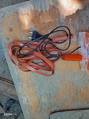 220V üçün su borusu donmaya qarşı isitmə lenti / kabeli. Uzun