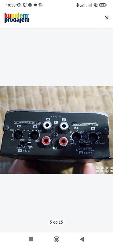 skuteri novi sad: Set auto audio opreme – pojačala i kondenzatori: 1) Mac Audio MPX — 7