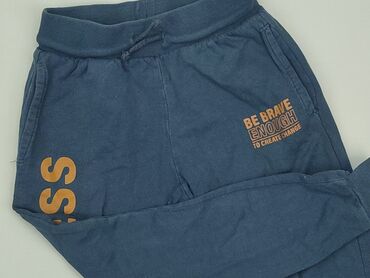 szerokie spodnie cropp: Sweatpants, Destination, 10 years, 134/140, condition - Good