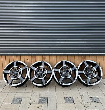 Диски: Литые Диски R 18 Hyundai, Комплект, отверстий - 5, Б/у — 2
