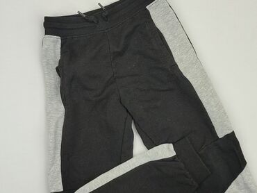 spodnie w groszki: Sweatpants, 10 years, 134/140, condition - Fair