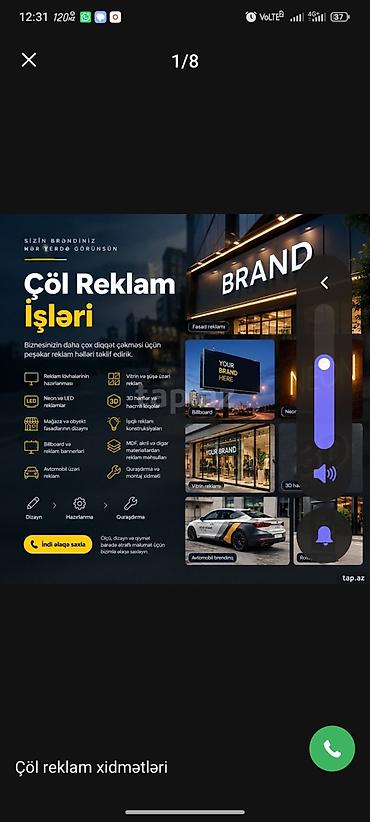 termo fasad: Çöl reklam xidmətləri – dizayn, istehsal və quraşdırma Təklif olunan — 1