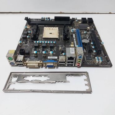 Ana platalar: Ana Platası MSI Ana Plata "DDR3 MSİ FM2-A55-P33+AMD A8 5500+Kuler+16GB Ram+128GB SSD", İşlənmiş — 8