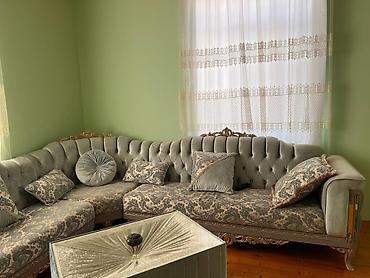 çilek mebel: Ikinci el kunc divan + jurnalni .umumi uzunlugu 3 metrdir nezerinize — 2