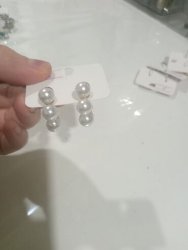 Bijuteriya dəstləri: Zərgərlik dəsti – müxtəlif modellərdə sırğalar - Ay və ulduz motivli — 7