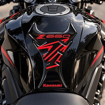 Tuning & Styling: Kawasaki Z650 3D Gel Tank Pad – Zaštita Rezervoara- 2866 Kawasaki — 2
