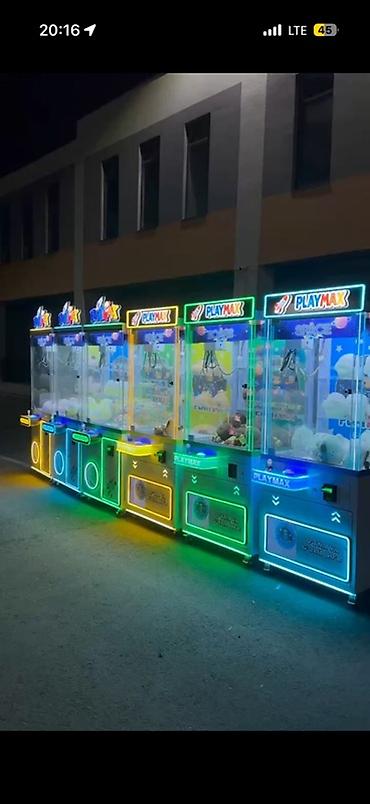 село тон: Игровые автоматы “кран-машина” (claw machine) для призов — 1