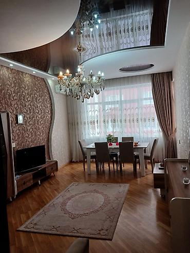 Квартиры: Satılır: geniş və zövqlə dizayn edilmiş mənzil interyeri 98 kv 2 den 3 — 1