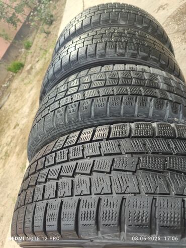 Шины: Шины 205 / 55 / R 16, Зима, Б/у, Комплект, Легковые, Япония, Dunlop