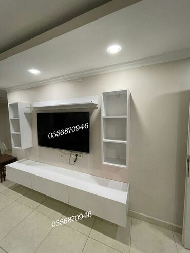 Sifarişlə TV stendlər: Siyirməli, Polkalı, Sadə laminat, Azərbaycan, Zəmanətli, Kredit yoxdur — 3