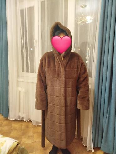 двухсторонняя: Шуба, Длинная модель, С капюшоном, 2XL — 6