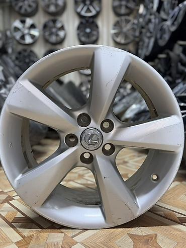 114: Литые Диски R 18 Lexus, Комплект, отверстий - 5, Б/у — 1