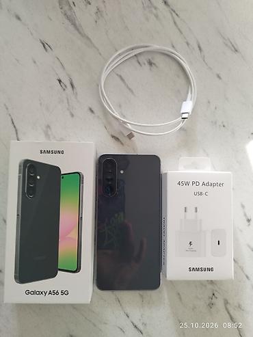 221 mercedes: Samsung Galaxy A56 5G, Б/у, 256 ГБ, цвет - Серый — 2