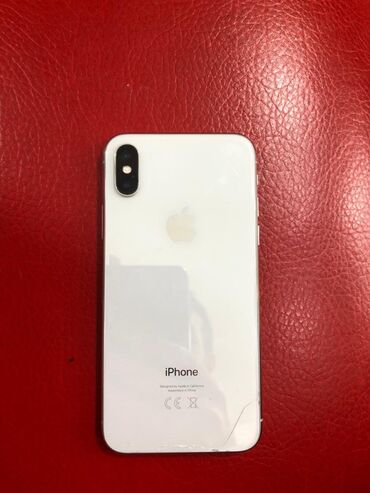 ıphone x ikinci el: IPhone X, 64 ГБ, Белый, Face ID