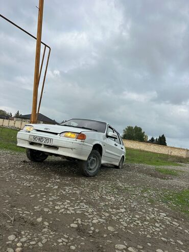 VAZ (LADA): Model: Lada Samara (VAZ-2114) beyin yazilib Kuzov: 5 qapı, ağ — 1
