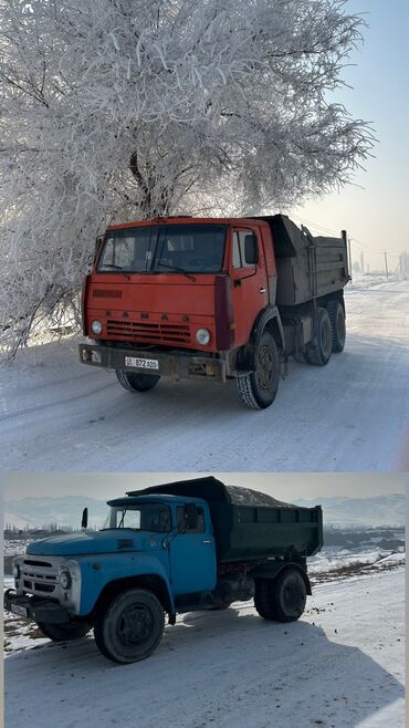 Песок: Для фундамента, В розницу, Камаз, Зил