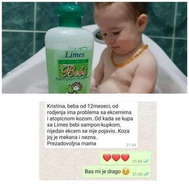 Ostale dečije stvari: BEBI KREMA 🍭🍭🍭 Bebi krema sa cinkom, alantoinom i ekstraktom nevena — 4