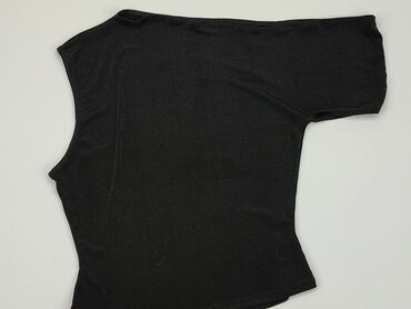 czarne bluzki krótki rękaw: Bluzka Damska, Boohoo, XL, stan - Idealny
