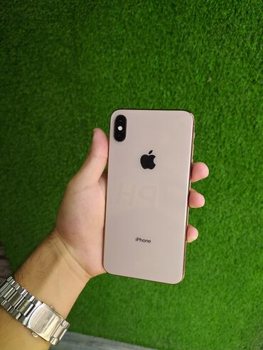 iphone xs max μεταχειρισμενο: IPhone Xs Max, 64 GB, Qızılı