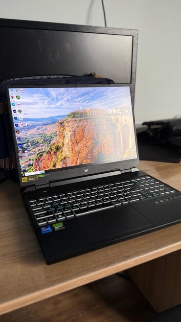 ноутбук для програмирования: Ноутбук, Acer, 16 ГБ ОЭТ, Intel Core i7, Колдонулган, Оюндар үчүн, эс тутум SSD