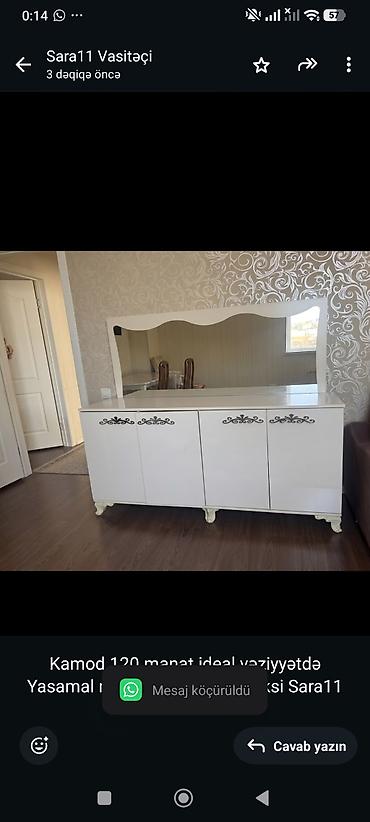 Kamod 120 manat ideal vəziyyətdə Yasamal mida yaşayış kompleksi Sara11