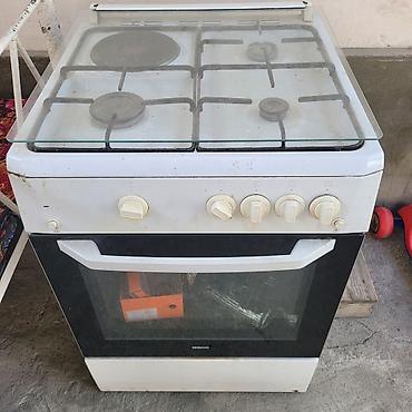 газовая варочная панель бишкек: Комбинированная плита, Beko, Б/у, Напольная, Механическая — 2