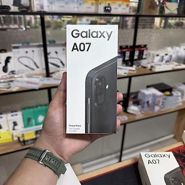 android auto: Samsung Galaxy A07 — смартфон в фирменной коробке. Ключевые — 3