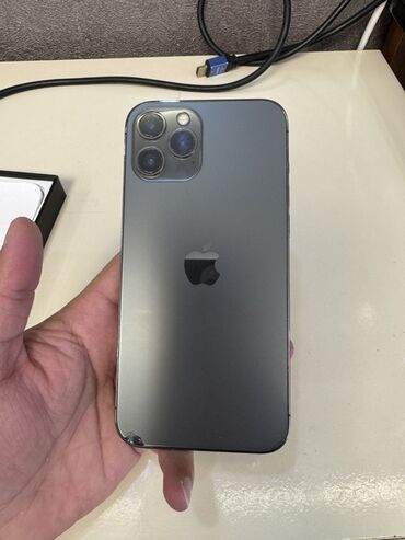 Apple iPhone: IPhone 12 Pro Max, 256 GB, Qara, Simsiz şarj, Face ID — 6