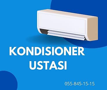 kondisioner servis: Təmir, Split kondisionerlər, Quraşdırılma, Zəmanətlə — 1
