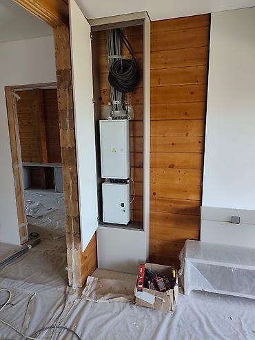 Электрики: Услуги электрика Представлен электрический щит, предназначенный для — 4