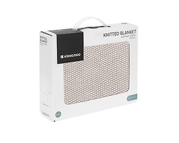 sat parfois: KikkaBoo Pleteno baby ćebence 75x100 Dream Big Beige - Dimenzije — 3
