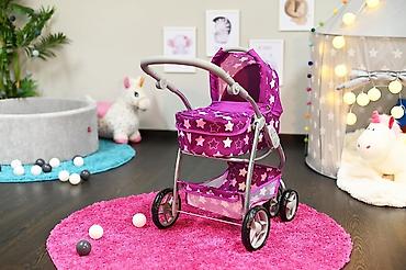 superfit papuce: Kolica Coco – Star dark pink (Šifra proizvoda: 90) - Kombinovana — 4