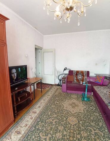 kyrgyz: 1 комната, 35 м², 105 серия, 9 этаж, Старый ремонт