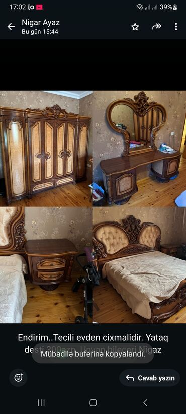 купить буфет в баку: Endirim. Tecili evden cixmalidir. Yataq desti 300azn. Unvan bileceri