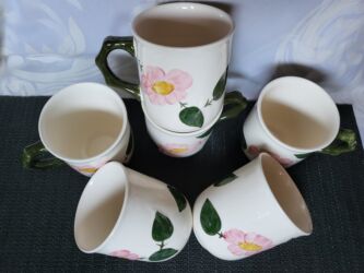 Kuhinjski setovi: Solje vintaz Villeroy - Boch Nemacka,Wild Rose. Solje vintaz,nemacke na lalafo.rs — 8 Kuhinjski setovi: Solje vintaz Villeroy - Boch Nemacka,Wild Rose. Solje vintaz,nemacke — 8