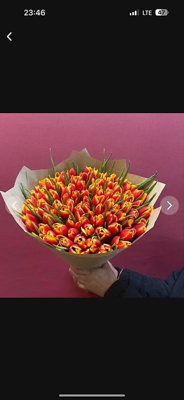 Букеты из живых цветов: - Профессиональная флористическая сборка и гармоничные цветовые — 19