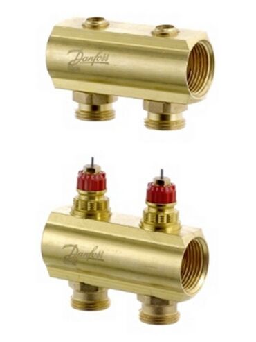 qapi ustu: Danfoss mərkəzi isitmə sistemləri üçün pirinç kollektorlardır (2