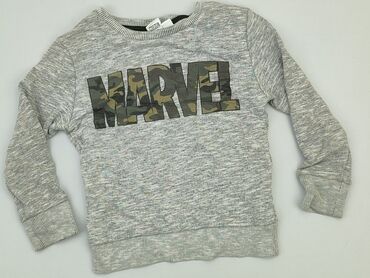 sweterek biały 152: Sweatshirt, Marvel, 8 years, 122-128 cm, condition - Very good