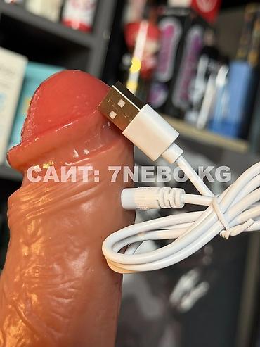 Товары для взрослых: Реалистичная вибронасадка на пенис с 10 режимами : удлиняющая и — 6