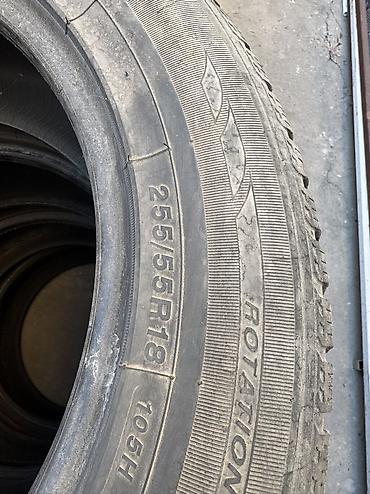 mercedes r18: Шины 255 / 55 / R 18, Зима, Б/у, Комплект, Легковые, Китай, Continental — 2
